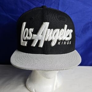 New Era Black and Gray Los Angeles Kings Hat